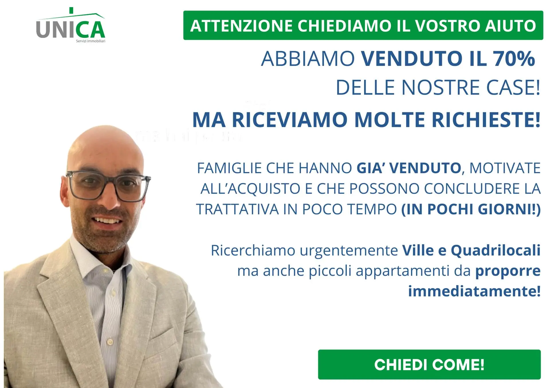 Appartamento trilocale in zona centrale