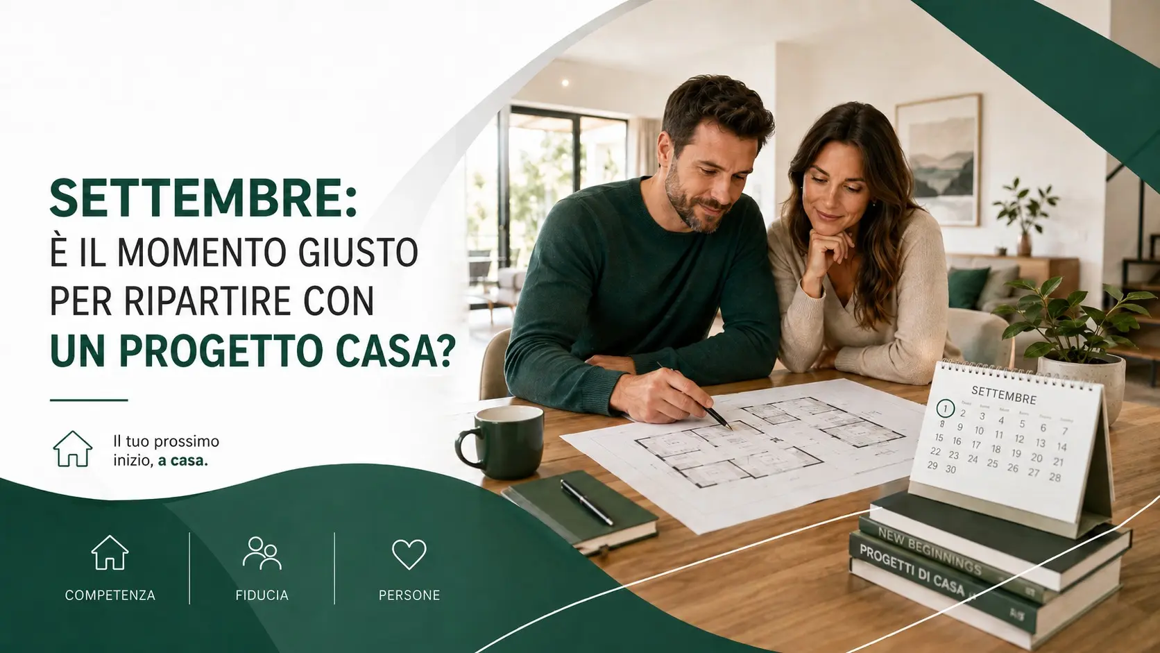 Settembre: è il momento giusto per ripartire con un progetto casa?