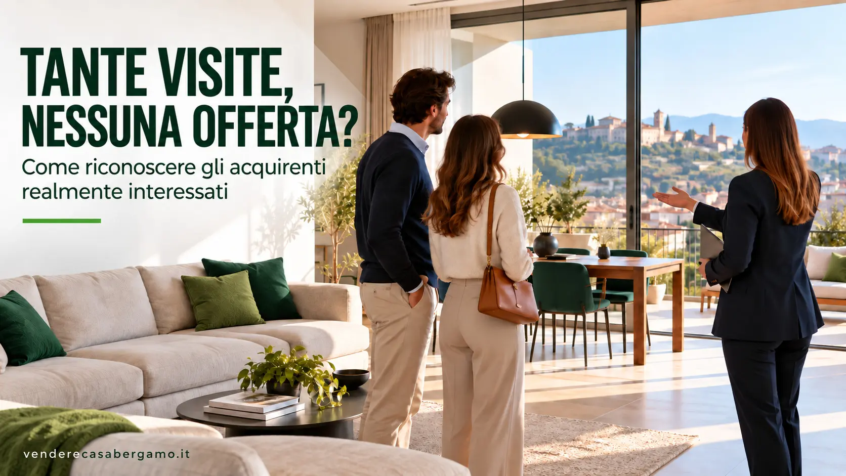 Tante visite ma nessuna offerta? Come individuare gli acquirenti realmente interessati