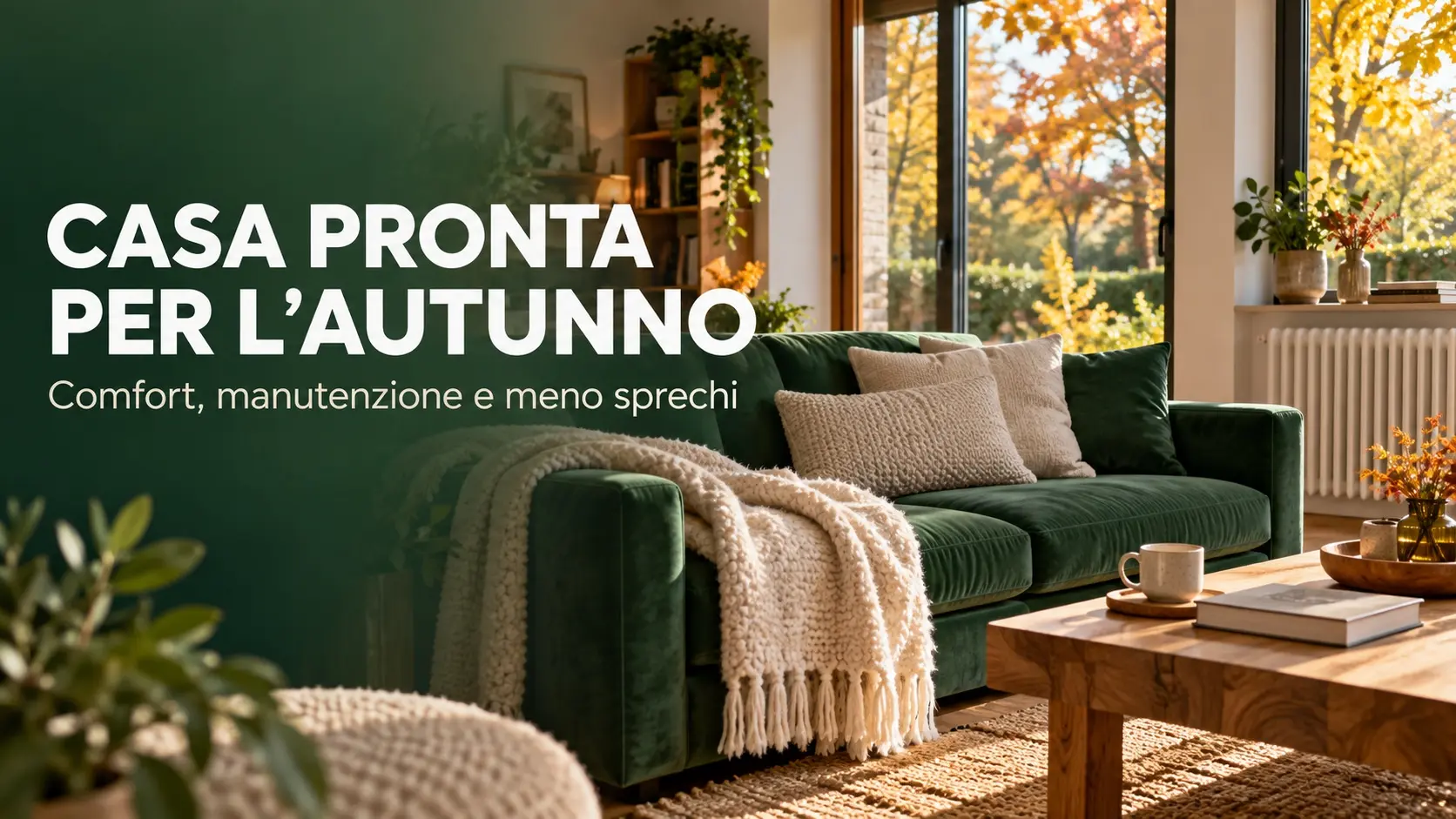 Come preparare la casa all’autunno: controlli e manutenzione prima dell’inverno