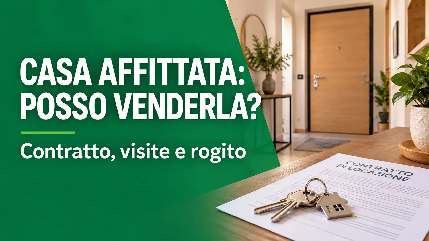 Vendere casa con inquilino: guida per il proprietario