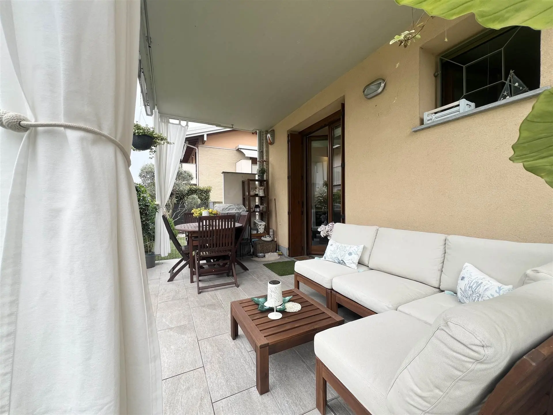 Trilocale  recentissimo con giardino privato