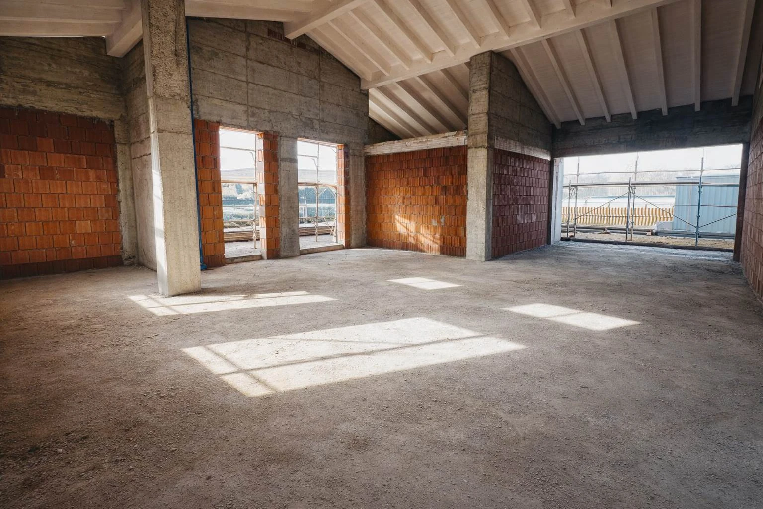 Villa bifamiliare su unico livello