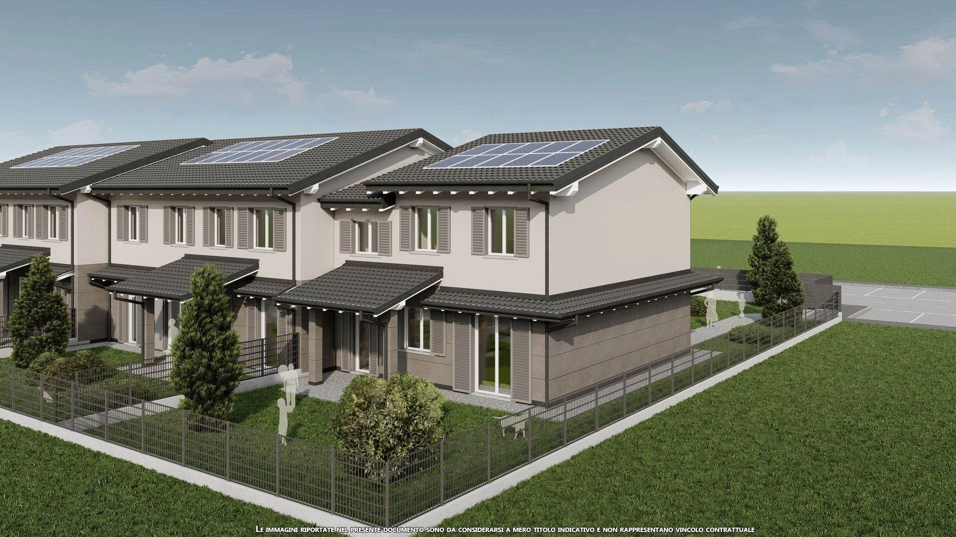 Nuovo Trilocale in Villa con Giardino ad Alto Risparmio Energetico