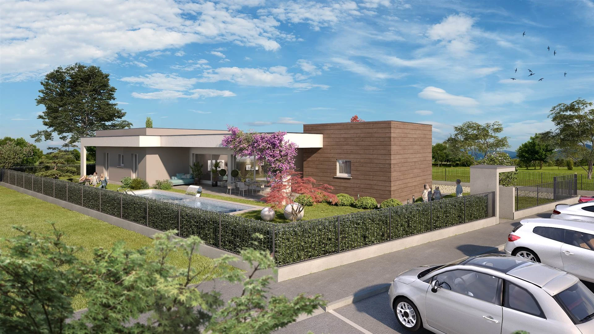 Villa singola su unico livello