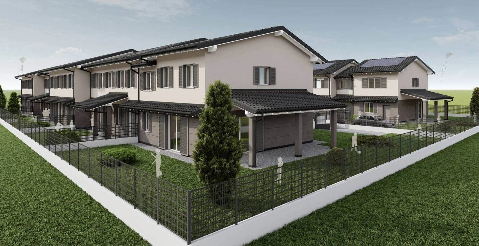 Nuova Villa Laterale ad Alto Risparmio Energetico  - Finiture Personalizzabili -