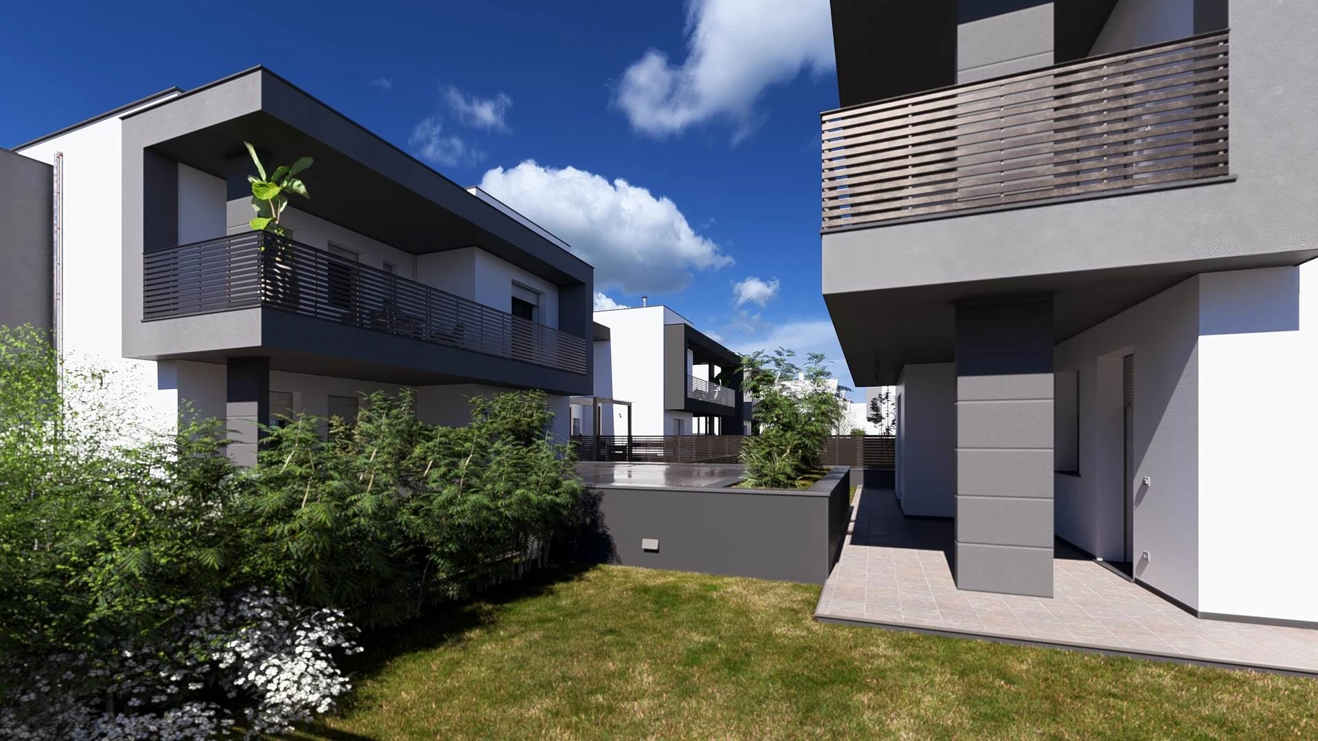 Nuovi appartamenti in villa bifamiliare