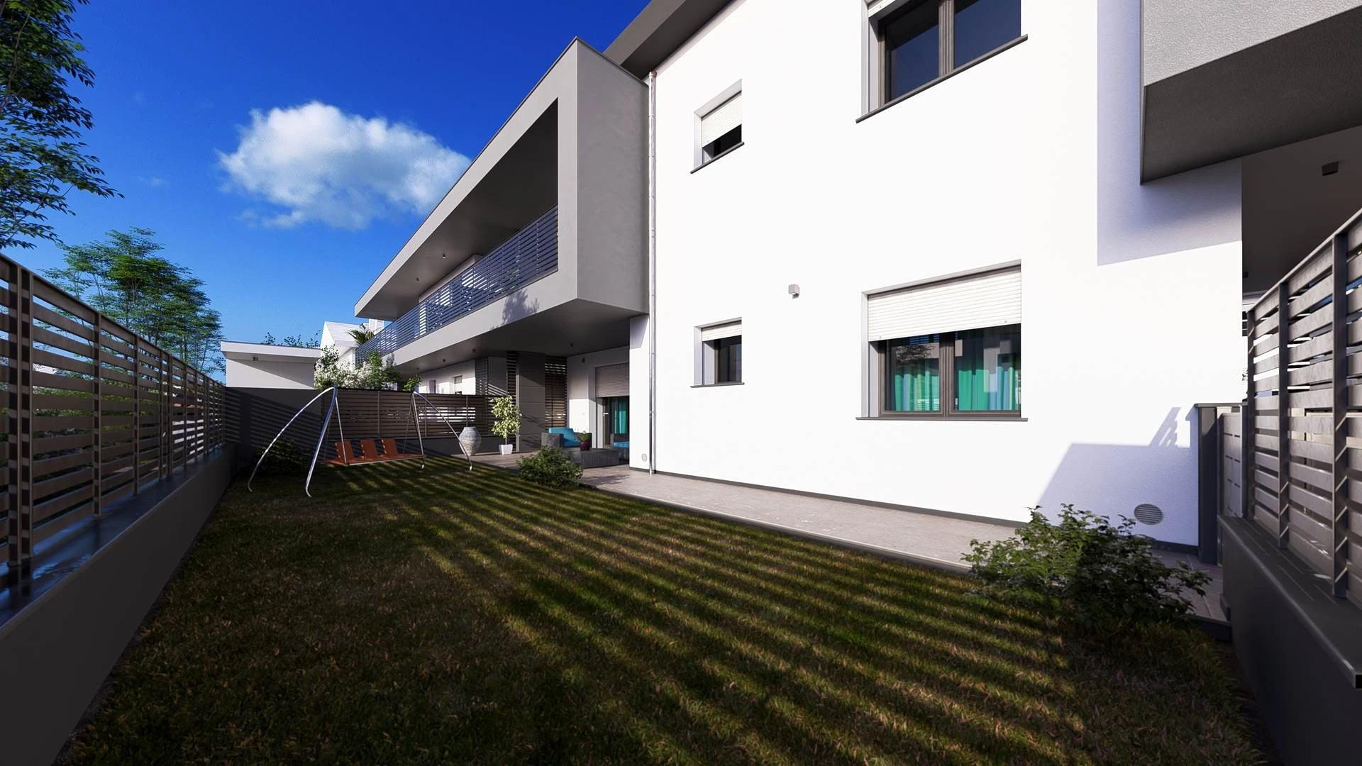 Nuovi appartamenti in villa bifamiliare