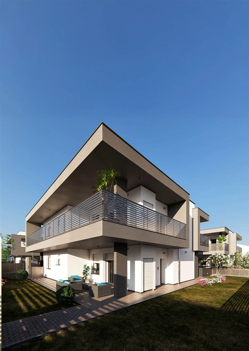 Nuovi appartamenti in villa bifamiliare