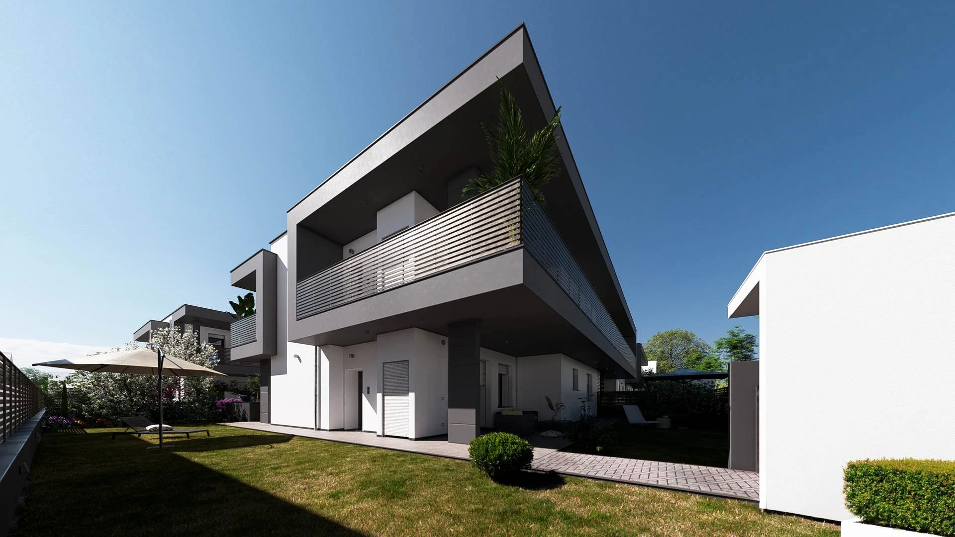 Verdello  nuovi appartamenti in villa bifamiliare