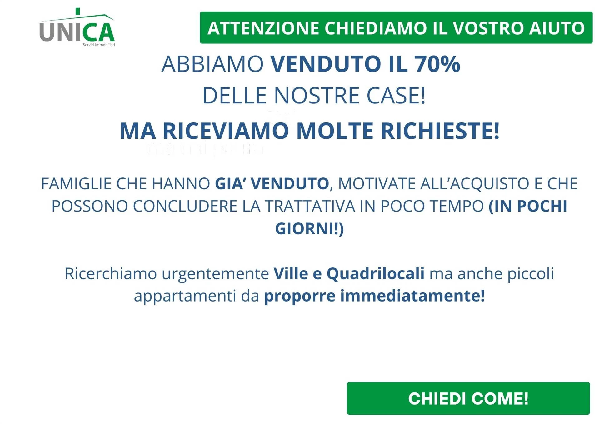 Appartamento venduto