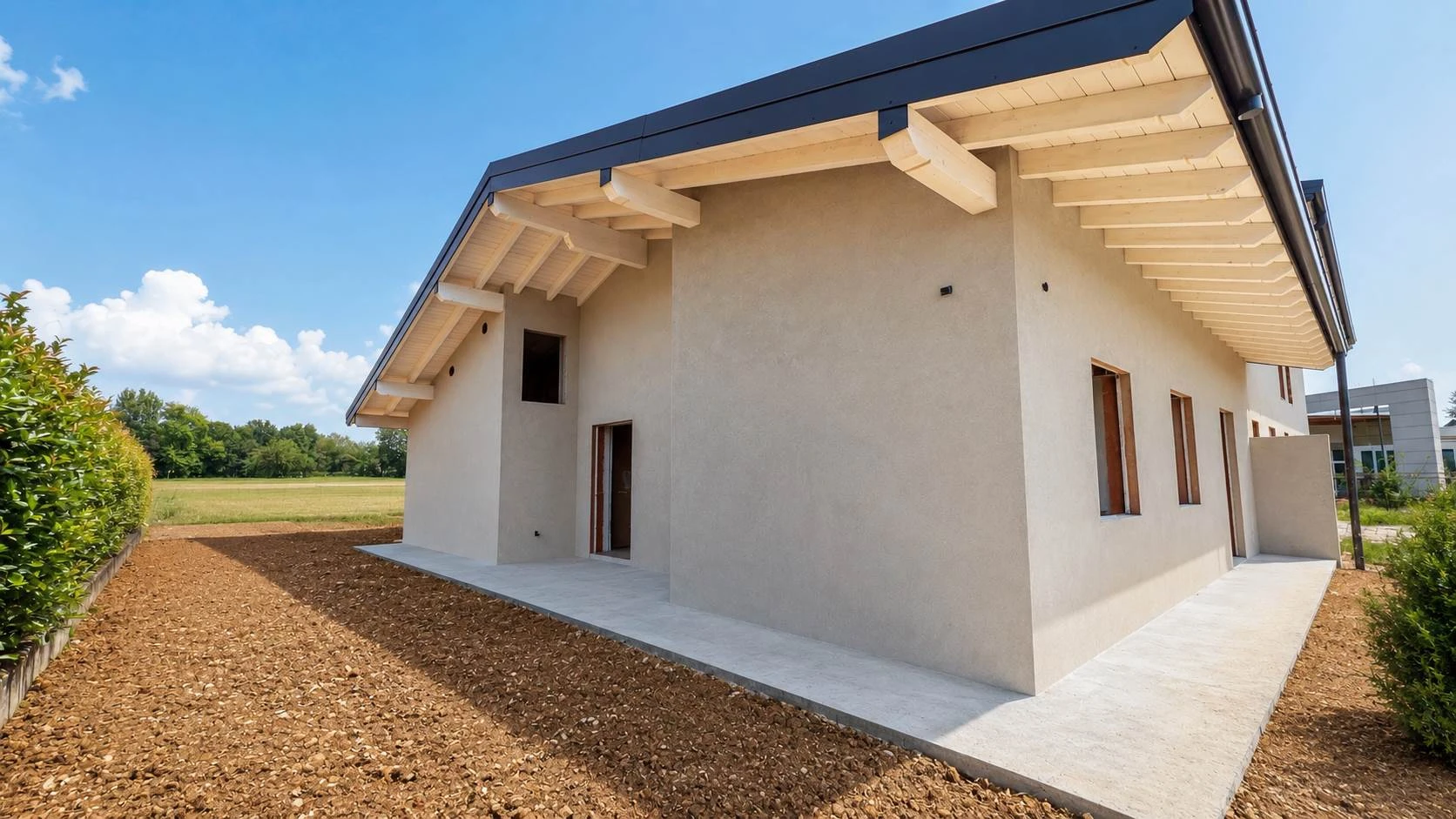 Villa bifamiliare su unico livello Villa bifamiliare su unico livello